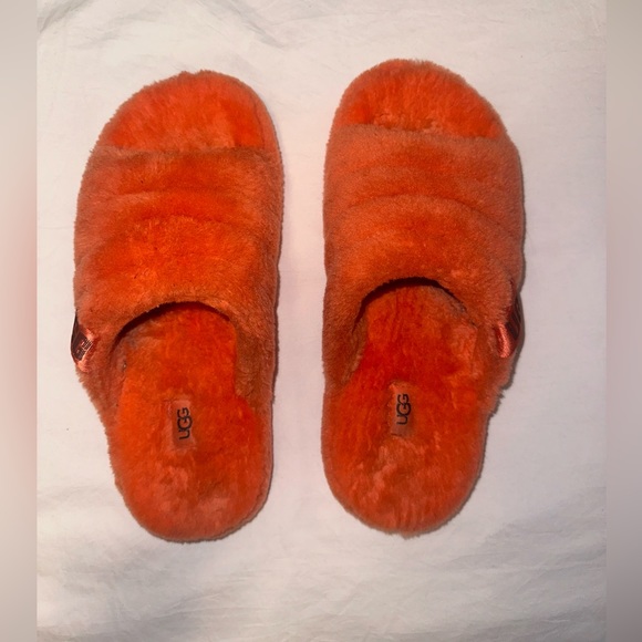 UGG Slippers - Orange, Size 11 Women’s - Picture 2 of 2